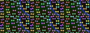 Robot resim. Gri soyut arka planda gece kelebekleri. Kumaş, tekstil, baskı ve davetiye. Raster illüstrasyonu.