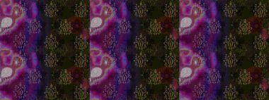 Raster illüstrasyonu. Gri renkli Asya tekstili. Çiçek desenini çiz.