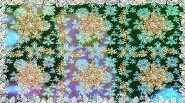 Kusursuz klasik altın desen. Altın elementlerle nötr renklerde altın desen. Raster geleneksel oryantasyon süsü.