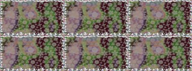 Küçük yabani çiçeklerdeki kusursuz halk desenleri. Özgürlük stili Millefleur 'lar. Taşralı şıklığı. Tekstil, duvar kağıdı, kapaklar, yüzey, baskı, hediye paketi, hatıra defteri, dekupaj için çiçek çayırı arka planı.