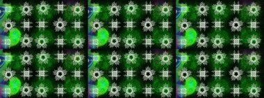 Arkaplan, kumaş, altın duvar kağıdı. Düz elle çizilmiş klasik koleksiyon. Raster Golden eskiz kalıbı. Altın desenli mavi, siyah ve yeşil altın elementli.