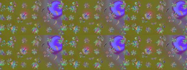 Kahverengi renkli çiçekler. Yumuşak, yaz çiçekli arka plan. Raster çiçek desenli ve çiçekli..