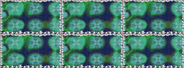 Raster illüstrasyon. Küçük çiçek sevimli çiçek desen. Sorun -suz.