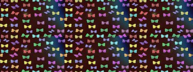 Kağıt, kumaş, ambalaj kağıdı ve duvar kâğıdı tasarımı için hoş bir arkaplan. Raster. Kahverengi renkli sanat kelebekleri. Çocuklar için kelebek çizim kalıbı.