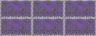 Kumaş, kağıt, ambalaj kâğıdı ve duvar kağıdı tasarımı için güzel bir arka plan. Raster illüstrasyonu. Renkli kelebeklerin kusursuz arka planı.