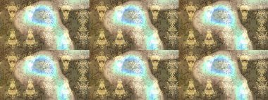 Raster illüstrasyonu. Kar taneleri arka planda. Kar tanesi süsleme deseni. Renkli arka planda izole edilmiş kar tanelerinin düz tasarımı. Kar taneleri deseni.