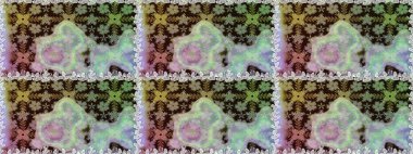 Raster deseni. Bahar çiçekleri dallı desen, gri renkler çiçekli siluet.