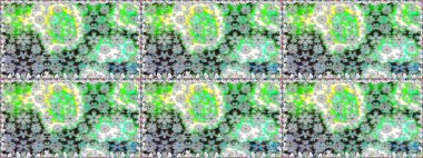 Raster suluboya çiçek deseni, narin çiçekler, yeşil çiçekler, tebrik kartı şablonu. Raster Güzel kumaş deseni.