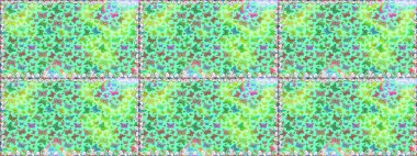 Karala, karala, karala. Mavi renkli resim. Raster. Mavi arka planda renksiz bir kelebek deseni.