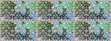 Parlak renkli çiçekleri ve gri renkli yaprakları olan kusursuz çiçek desenleri. Halk tarzı. Modern çiçek arkaplanı. Moda baskıları için zarif bir şablon.