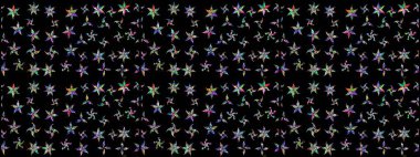 Raster illüstrasyonu. Raster Noel soyut renkli arka plan ve tatlı kar tanesi. Kar taneli Noel arkaplanı. Kış soyut arkaplanı.