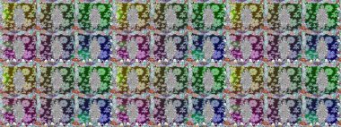 Arkaplan dokusu, duvar kâğıdı, çiçek teması tarafsız renklerde. Soyut etnik raster kusursuz desen. Kabile sanatı boho baskısı, klasik çiçek arkaplanı.