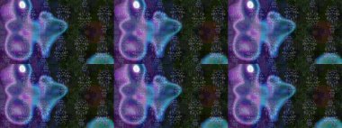 Raster deseni. Küçük çiçekteki sevimli çiçek deseni. Gri renkte yaz çiçekleri. Raster illüstrasyonu.