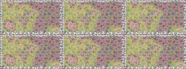 Tekstil, duvar kâğıtları, web sayfası arkaplanları ve yüzey dokuları için mükemmel. Raster illüstrasyonu. Tropikal temalı kelebek deseni. Tarafsız renklerde sevimli kelebek deseni.