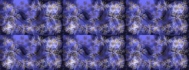 Mor, mavi ve gri renklerde izole edilmiş. Kış kar tanesi. Kar Tanesi Raster illüstrasyonu. Kar Tanesi Simgesi.