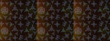 Güzel kumaş deseni. Bahar çiçekleriyle güzel bir çiçek deseni çizmişsin. Raster illüstrasyonu.