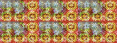 Raster Noel soyut renkli arka plan ve tatlı kar tanesi. Farklı kar taneleri toplayıcısı, kahverengi, nötr ve turuncu renklerde kış elementleri..