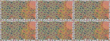 Kıyafetler, erkekler, kızlar ve duvar kağıtları için soyut, pürüzsüz desen. Renkli kelebeklerin güzel arka planı. Elle çizilmiş illüstrasyon. Raster..