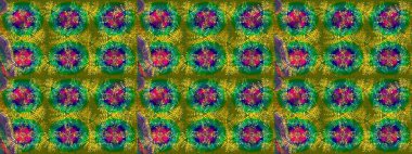 Kar tanesi renkli desen. Snowflakes desen. Raster kar taneleri arka plan. Renk arka plan üzerinde izole soyut kar taneleri ile düz tasarım. Raster illüstrasyon.