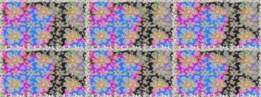 Duvar kâğıdı için altın süslü bir illüstrasyon. Süslü dantel iz sürücü. Gri renkli geleneksel Arapça dekor. Çiçekli süslemeli, pürüzsüz bir desen. Doğu tarzında vintage tasarım ögesi.