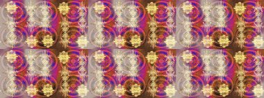 Raster illüstrasyonu. Sihirli kahverengi, bej ve pembe tatil soyut arka plan yıldız ve düşen kar taneleri. Noel kahverengisi, bej ve pembe.