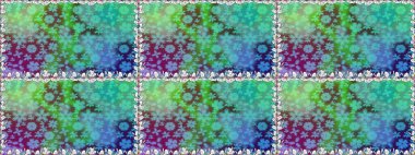 Yumuşak pamuk tasarımı. Klasik çiçek desenli. Raster 'ın taze dokusu. Sarma, tekstil ve duvar kâğıdı için kusursuz çiçek arkaplanı. Yumuşak kiremit.