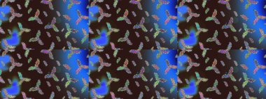 Kar taneleri arka plan. Kar tanesi süs desen. Raster resim. Snowflakes desen. Düz çizmek özgeçmişlerine izole soyut kar taneleri ile.