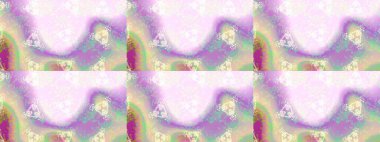 Düz Çiçek Elementleri Tasarımı. Renkli Bahar Teması eskiz kalıbı. Raster..