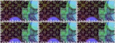 Sabıka fotoğraflarında, bebek kıyafetlerinde, duvar kâğıtlarında, paket kutularında falan kullanılabilir. Zarif, parlak ve pürüzsüz kahverengi çiçek deseni tasarımı.