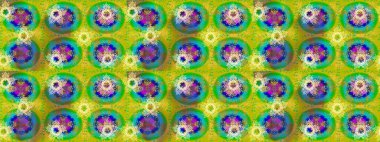 Yeşil, sarı ve mavi kar taneli Noel kartı yeşil, sarı ve mavi renklerde. Kar taneleri arka planda. Kış kartı Mutlu Noeller, yeni yıl ve mutlu bayramlar..