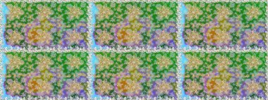 Raster altın desen. Kusursuz altın desenli bukleler. Raster illüstrasyonu. Altın elementli nötr renkler. Doğu tarzı arabesk.