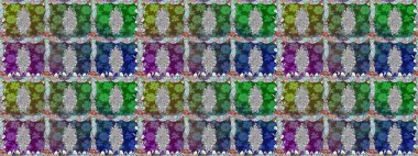 Güzel kumaş deseni. Küçük çiçekteki sevimli çiçek deseni. Güzel karalama çiçekleri olan kusursuz çiçek desenleri. Raster illüstrasyonu.