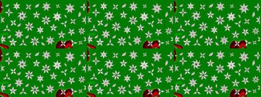 Küçük çiçekte güzel bir çiçek deseni var. Raster deseni. Çiçekli çiçek deseni, suluboya..