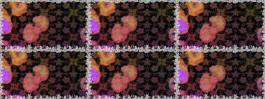 Kusursuz raster deseni. Güzel kumaş deseni. Çiçek arka planı.