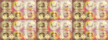 Raster illüstrasyonu. Kar taneleri ve raster arkaplanlı Noel karalaması deseni.