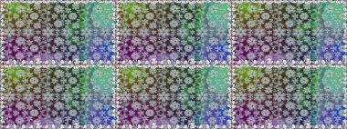 Raster deseni. Çiçekli, suluboya desenli kusursuz çiçek deseni. Süslü kumaş deseni.