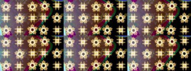 Raster illüstrasyonu. Kar taneleri ve raster arkaplanlı Noel karalaması deseni.