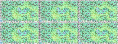 Raster. Sırtın için parlak bir dövme. Kelebek tasviri. Tropik gerçekçi kelebek. Mavi ve yeşil arka planda güzel renkli kelebek.