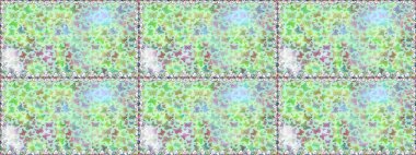 Suluboya stilinde uçan kelebeklerin kusursuz deseni. Raster illüstrasyonu. Kumaş, Tekstil, Baskı ve Davetiye için arka plan. Doğada Güzellik.