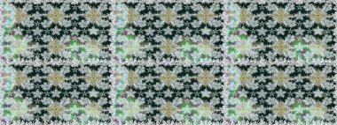 Raster illüstrasyonu. Güzel kumaş deseni. Küçük çiçekteki sevimli çiçek deseni. Güzel karalama çiçekleri olan kusursuz çiçek deseni..