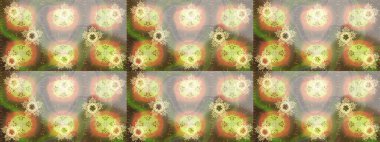 Kar taneleri koleksiyonu. Raster kahverengisi, nötr ve bej kar tanelerinden izole edilmiş. Raster illüstrasyonu. Güzel kış süsleri..