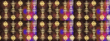 Renkli elementlerle Raster ilginç desen