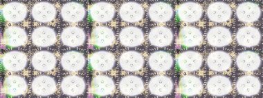 Kar tanelerinin soyut arkaplanlı Noel şablonu. Tarafsız, gri ve bej kar taneleri. Raster illüstrasyonu. Renkler. Noel ve Yeni Yıl moda baskıları için tatil tasarımı.