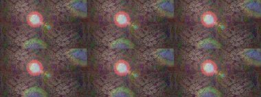 Kahverengi, gri ve yeşil renklerde manzaralı çiçek deseni. Çiçek kompozisyonu, el boyası, hassas şablon. Üst manzara, yumuşak stil. Sevgililer günü ve tebrik kartı konsepti için şık bir davet.