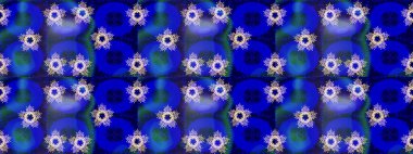 Kar Tanesi Simgesi. Kış kar tanesi. Kar Tanesi Raster illüstrasyonu. Mavi ve mor renklerde izole edilmiş..