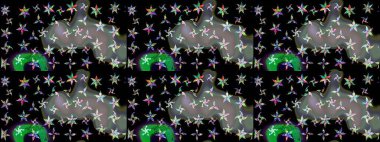 Raster Yumuşak kumaş deseni. Çiçekli siyah eskiz deseni. Klasik taslak çizimi. Raster çiçek izi..