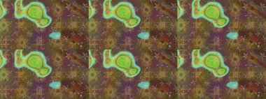 Renkli Bahar Teması eskiz kalıbı. Düz Çiçek Elementleri Tasarımı. Süslü kumaş deseni. Raster illüstrasyonunda çiçek deseni çizimi.