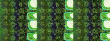 Çiçekli yeşil renkte bir çiçek deseni çiz. Suluboya tarzında yeşil renkte çiçekler.