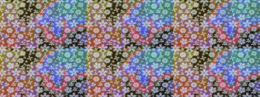 Ev dekoru. Fantezi çiçekli eskiz deseni, doğal duvar kağıdı, çiçek desenli kıvrım çizimi. Paisley el çizimi elementler.