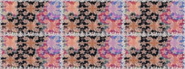 El yapımı çiçek ve bitki koleksiyonu. Çizim stili tarafsız ve gri renklerde. Raster illüstrasyonu. Şirin karalama çiçekleri olan kusursuz çiçek desenleri. Raster illüstrasyonu.